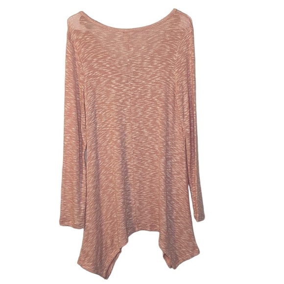 NWT Mudd Sharkbite hem sweater tunic womens large - Picture 2 of 9